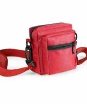 Toppers mini schoudertasje rood 11 cm